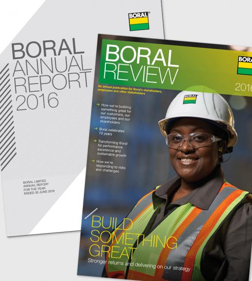 Boral Annual Report and Boral Review 2016